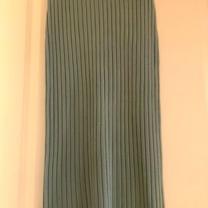 525 America green sweater skirt